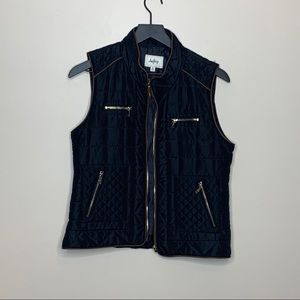 Daytrip black and brown vest